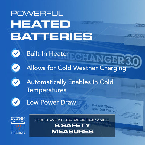 Battle Born BBGC2H 100Ah 12V Lithium LiFePO4 Heated Deep Cycle Battery Battle Born BBGC2H 100Ah 12V Lithium LiFePO4 Heated Deep Cycle Battery