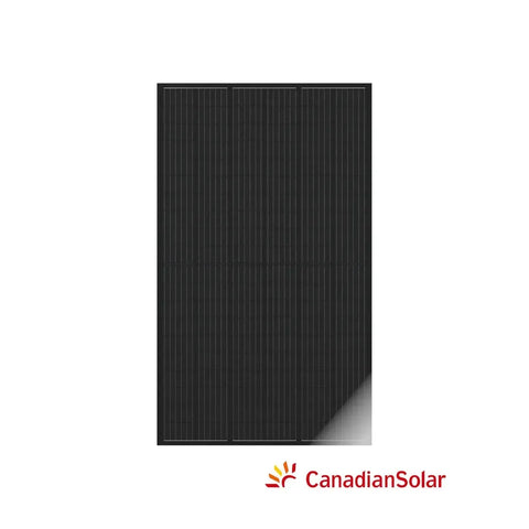 Canadian Solar 450W Solar Panel – Black Monofacial, Black Frame