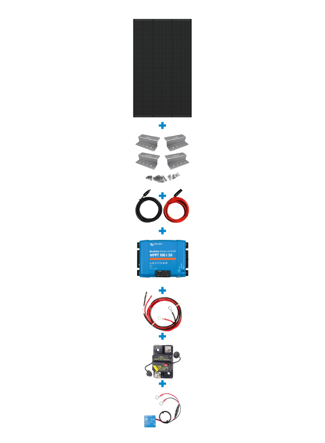 Victron 445W RV Solar Kit with Canadian Solar Panel | MPPT 100/50 Off ...