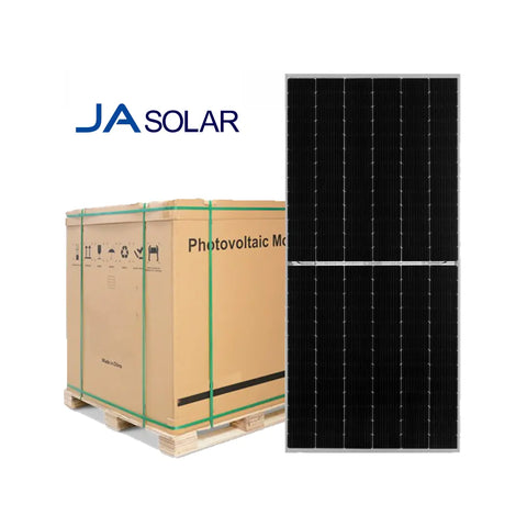 JA Solar JAM66D45 LB 620W Bifacial Double Glass Solar Panel Pallet (31 Units)