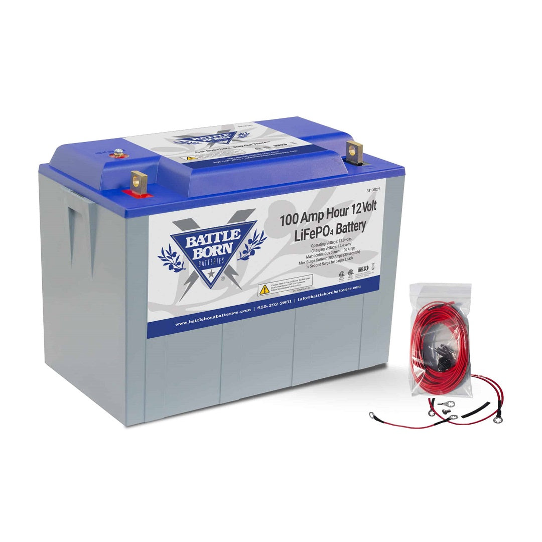 Lithium LiFePO₄ solar battery (placeholder)