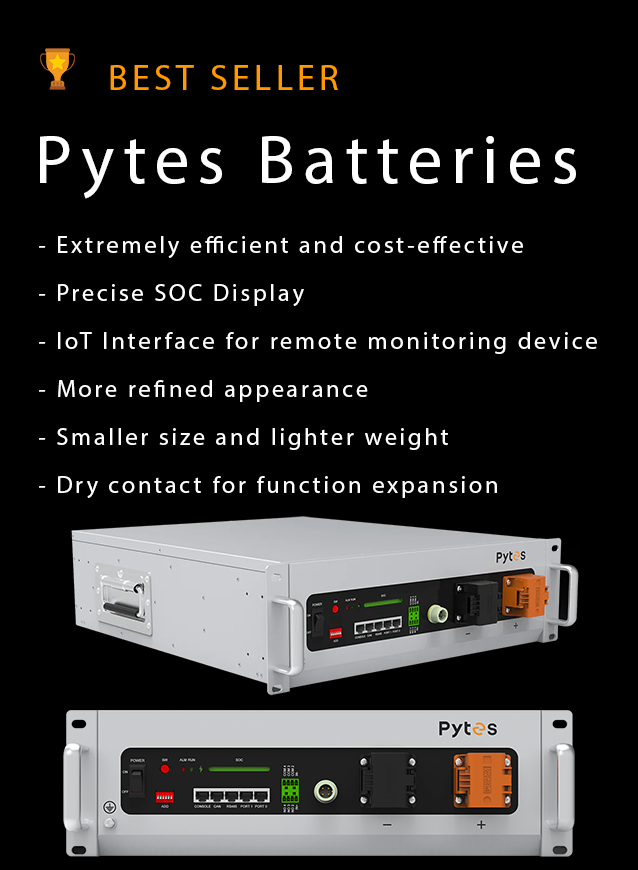 Pytes V5 5.12kWh 100Ah 48V Heated Lithium LiFePO4 Battery – CDN Solar