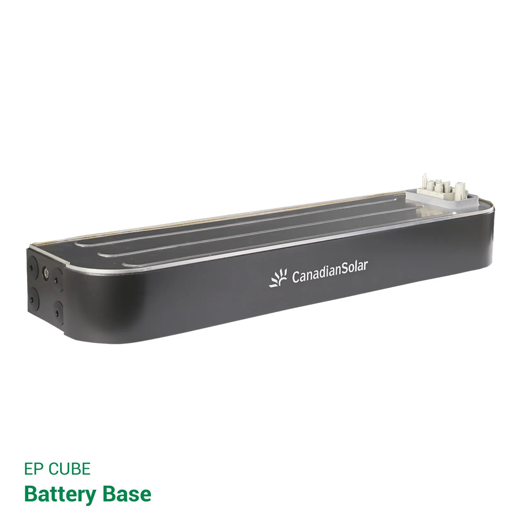 EP Cube battery base used for stacking modular battery units