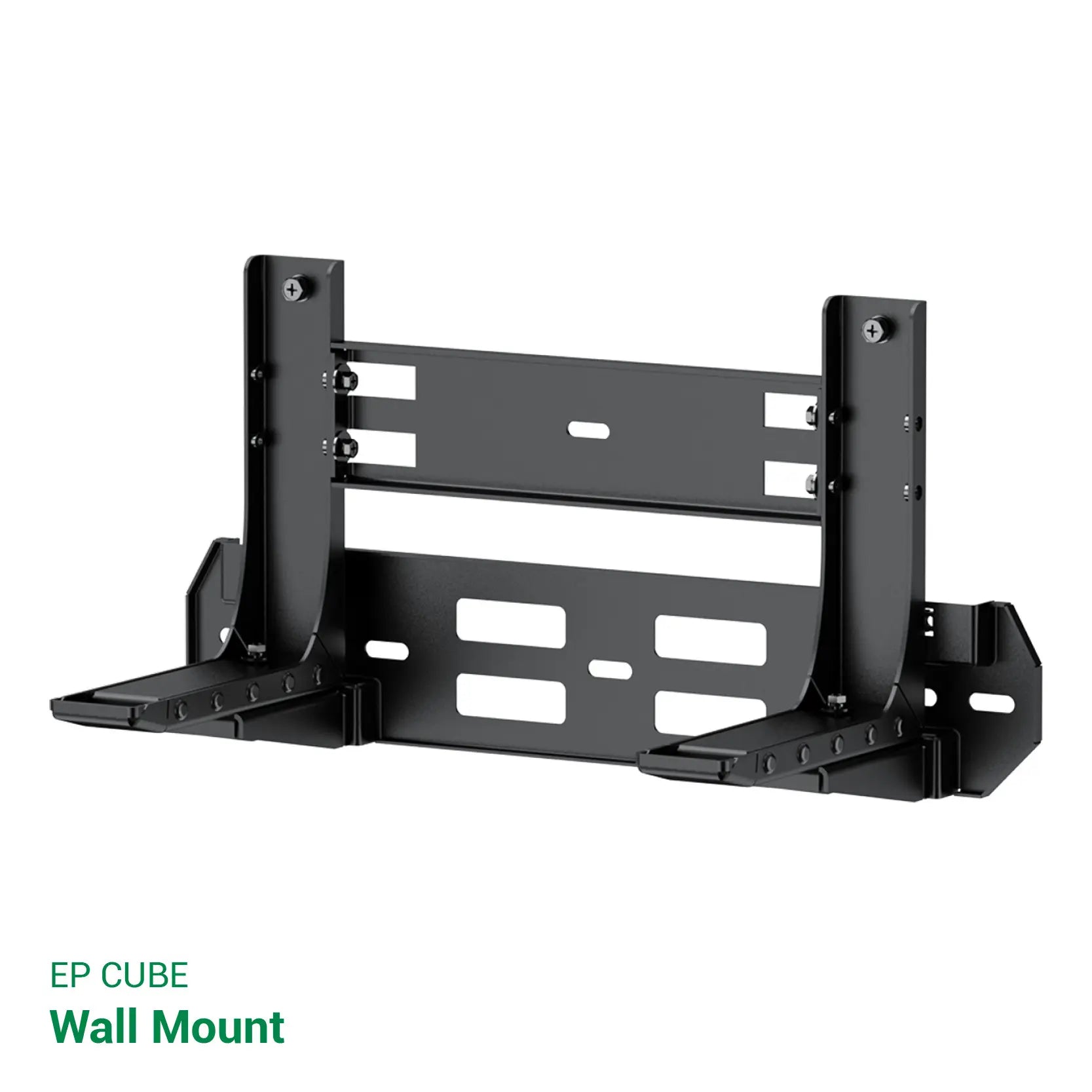 EP Cube wall mount bracket for hybrid inverter and battery installation