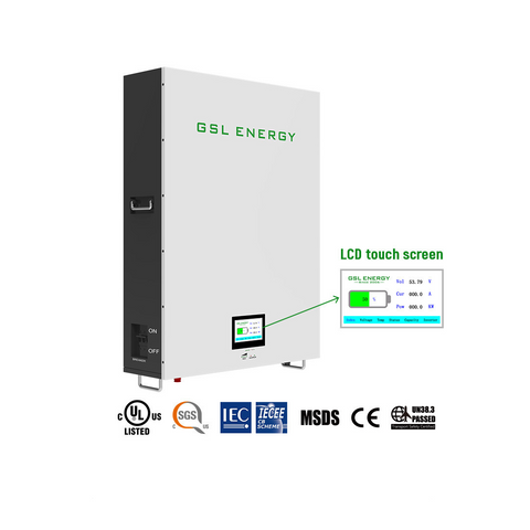 GSL Energy 14.34Kwh Battery UL9540A UL1973 CE-EMC 51.2V 280Ah Lifepo4 Lithium