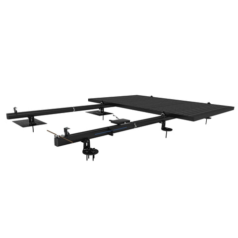Adjustable solar panel roof mount for shingle and metal roofs, ensuring secure installation for grid-tied solar systems