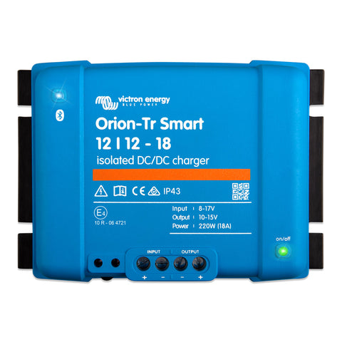 Victron Energy Orion-TR Smart 12/12-18 (220W) Isolated DC-DC Charger