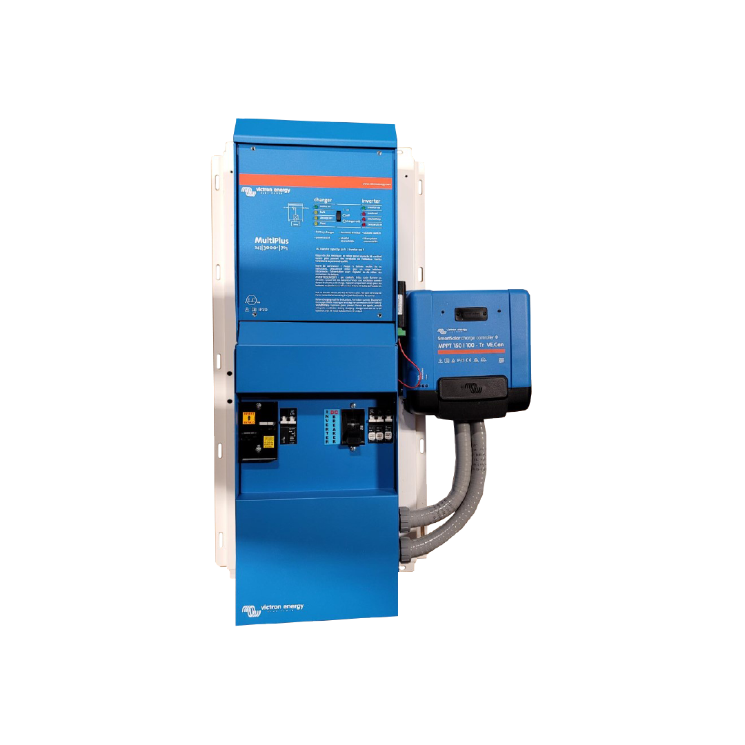 Off Grid Solar Cabin Kit - Victron Multiplus II 24V