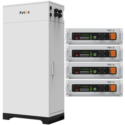 Pytes V-Box-OC with V5 5.12kWh Solar Batteries in Configuration 400Ah