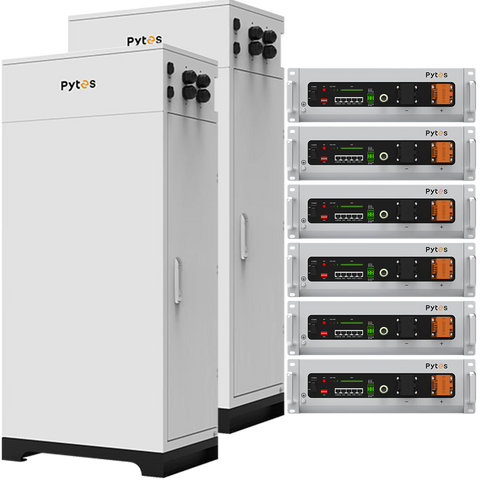 Pytes V-Box-OC with V5 5.12kWh Solar Batteries in Configuration 600Ah