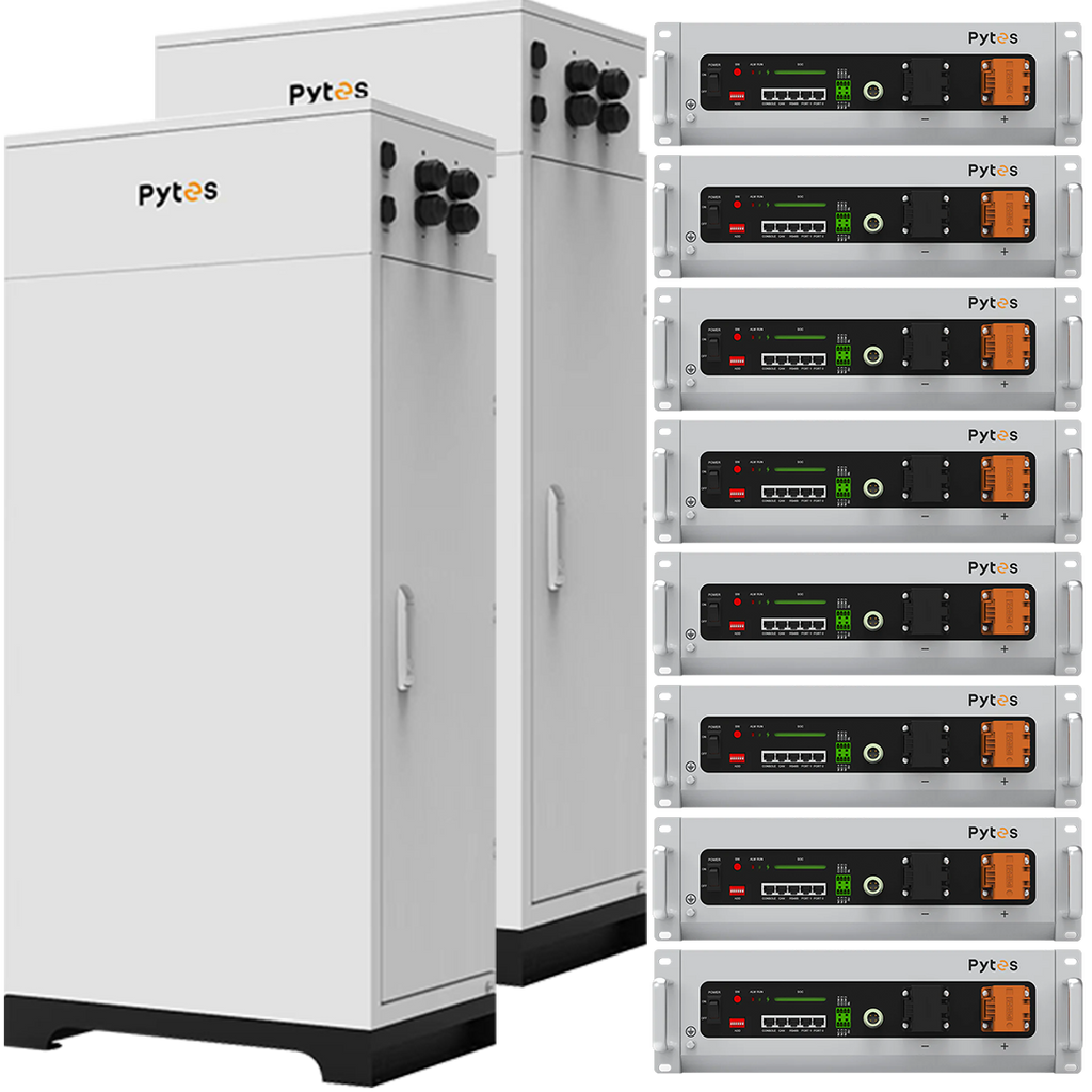 Sol-Ark 15K & Pytes V5 LFP 40kWh Battery Bank with Dual Cabinets | Off ...