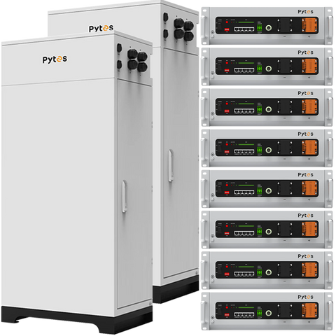 Sol-Ark 15K & Pytes V5 LFP 40kWh Battery Bank with Dual Cabinets Sol-Ark 15K & Pytes V5 LFP 40kWh Battery Bank with Dual Cabinets