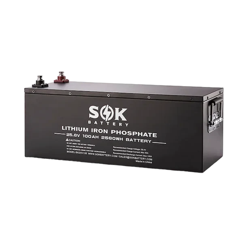 SOK 100Ah 24V LiFePO4 Battery
