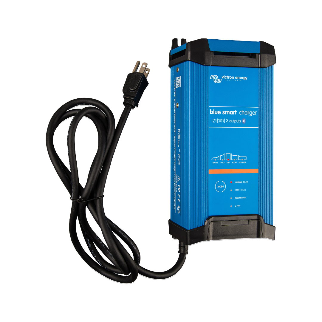 Victron Energy - Blue Smart IP22 Charger 12/30(3) 120V NEMA 5-15
