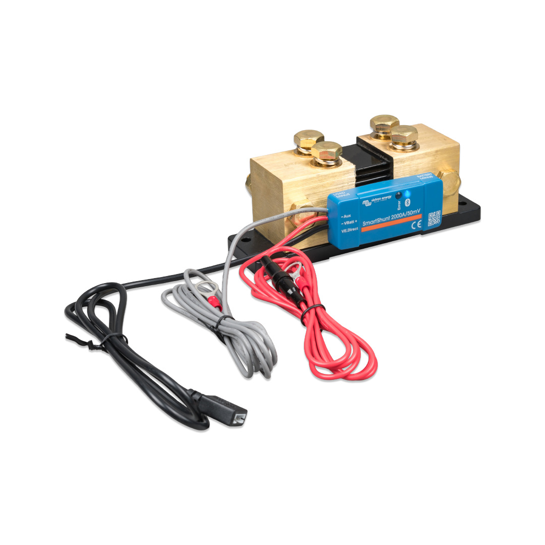 Victron Battery Monitor - SmartShunt IP65 2000A/50mV connectors