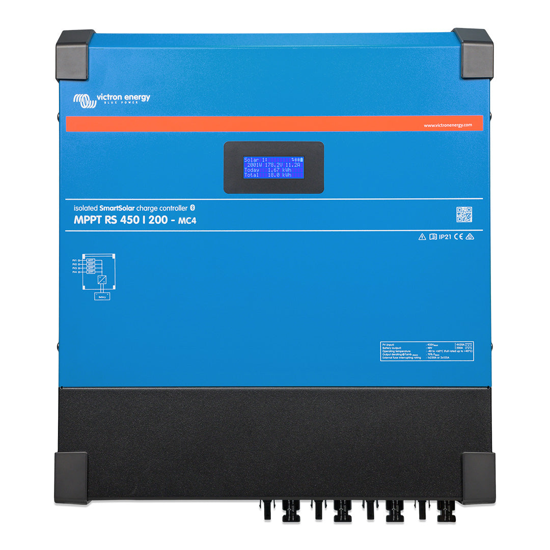 Victron Energy MPPT 450/200-MC4 - Powerful Solar Charge Controller for ...