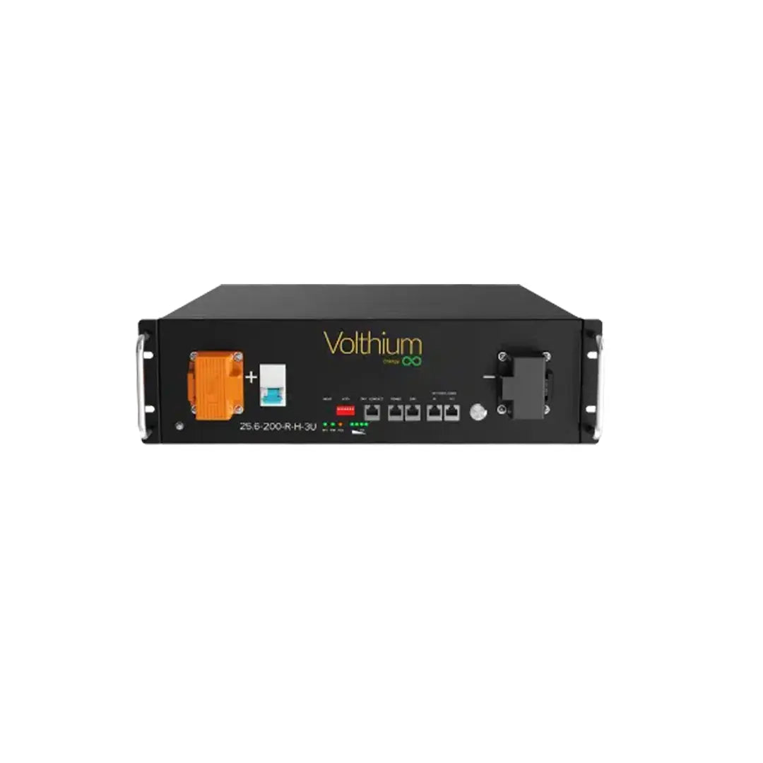 Volthium 24V 200Ah LiFePO4 Battery – 5.12kWh Rackmount 3U (Self-Heating)